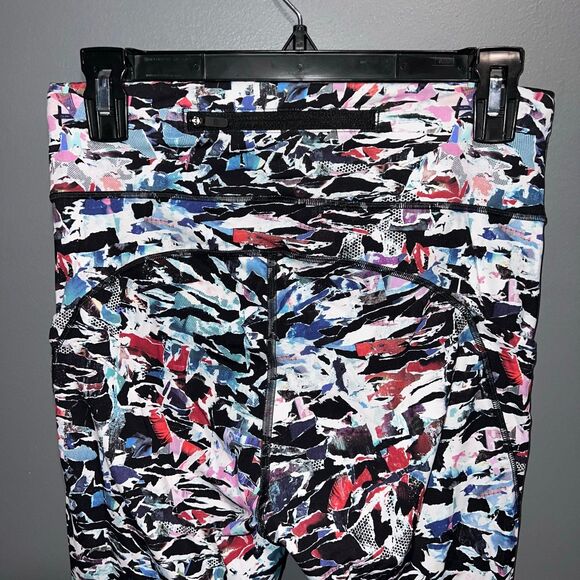 Lululemon Break Free Tight 25" Womens 8 Culture Clash Starlight Black - Picture 7 of 8